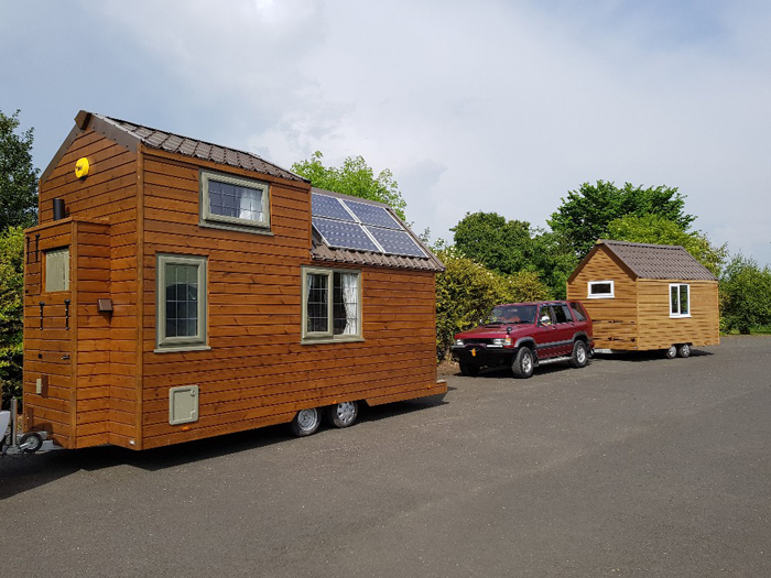 Road Legal Tiny Home With Type Approved Trailers